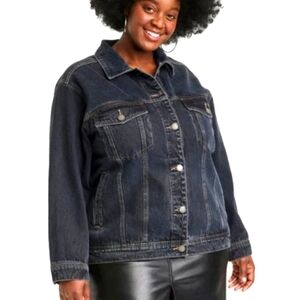 Universal Thread Blue Denim Trucker Jacket
